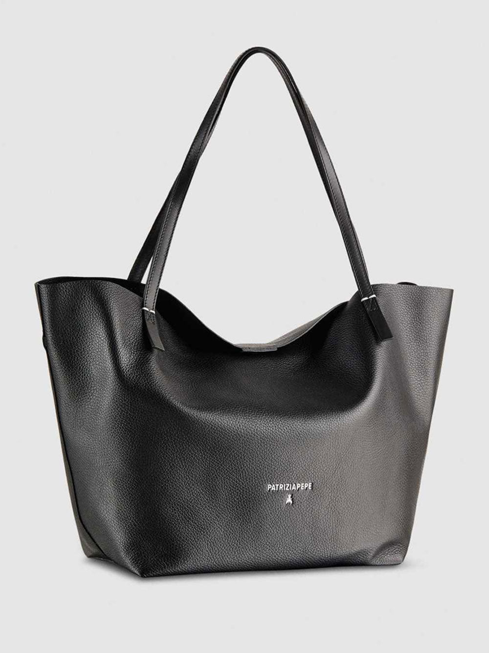 Borsa Shopper Patrizia Pepe da Donna - Nero