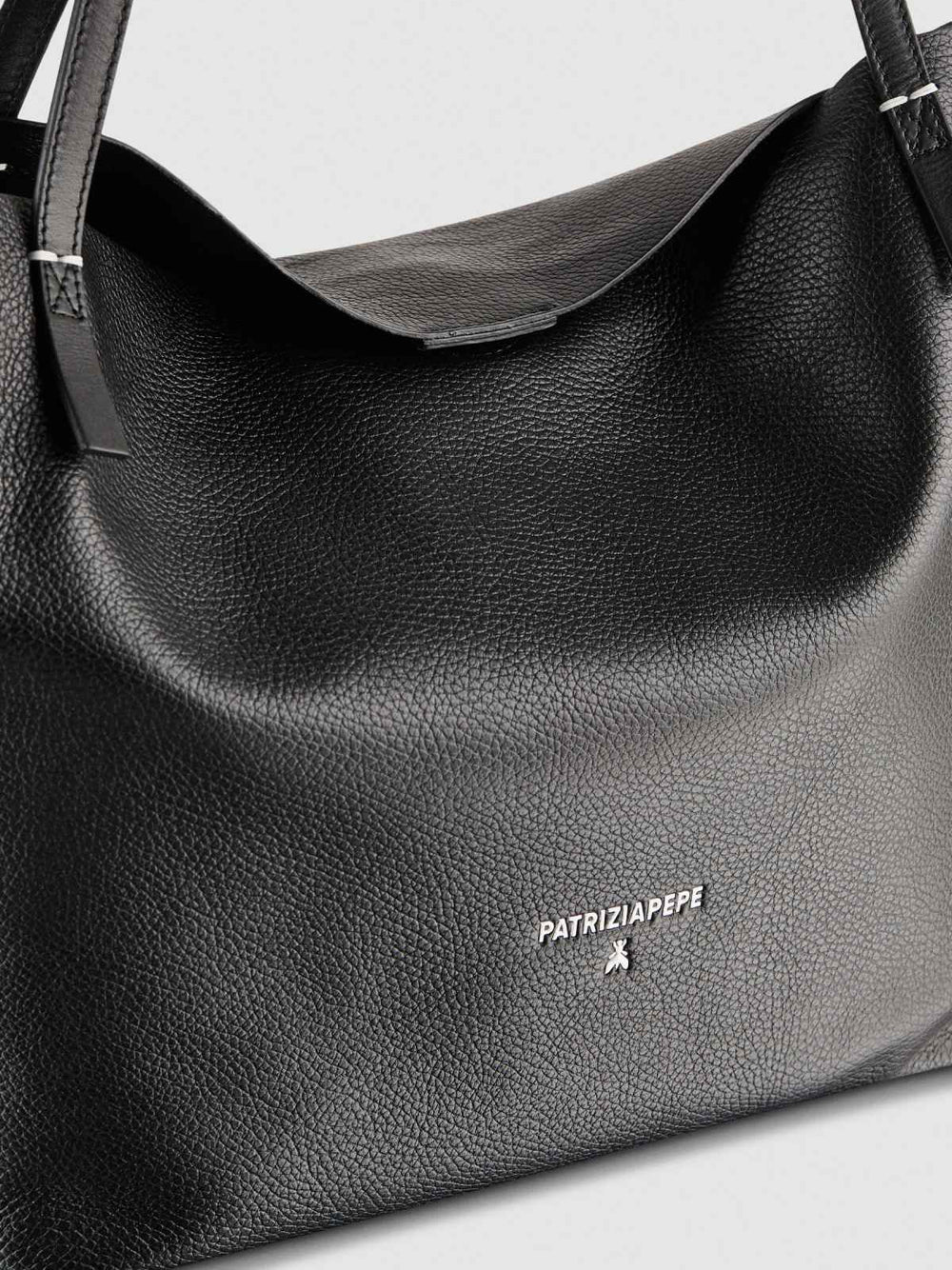 Borsa Shopper Patrizia Pepe da Donna - Nero