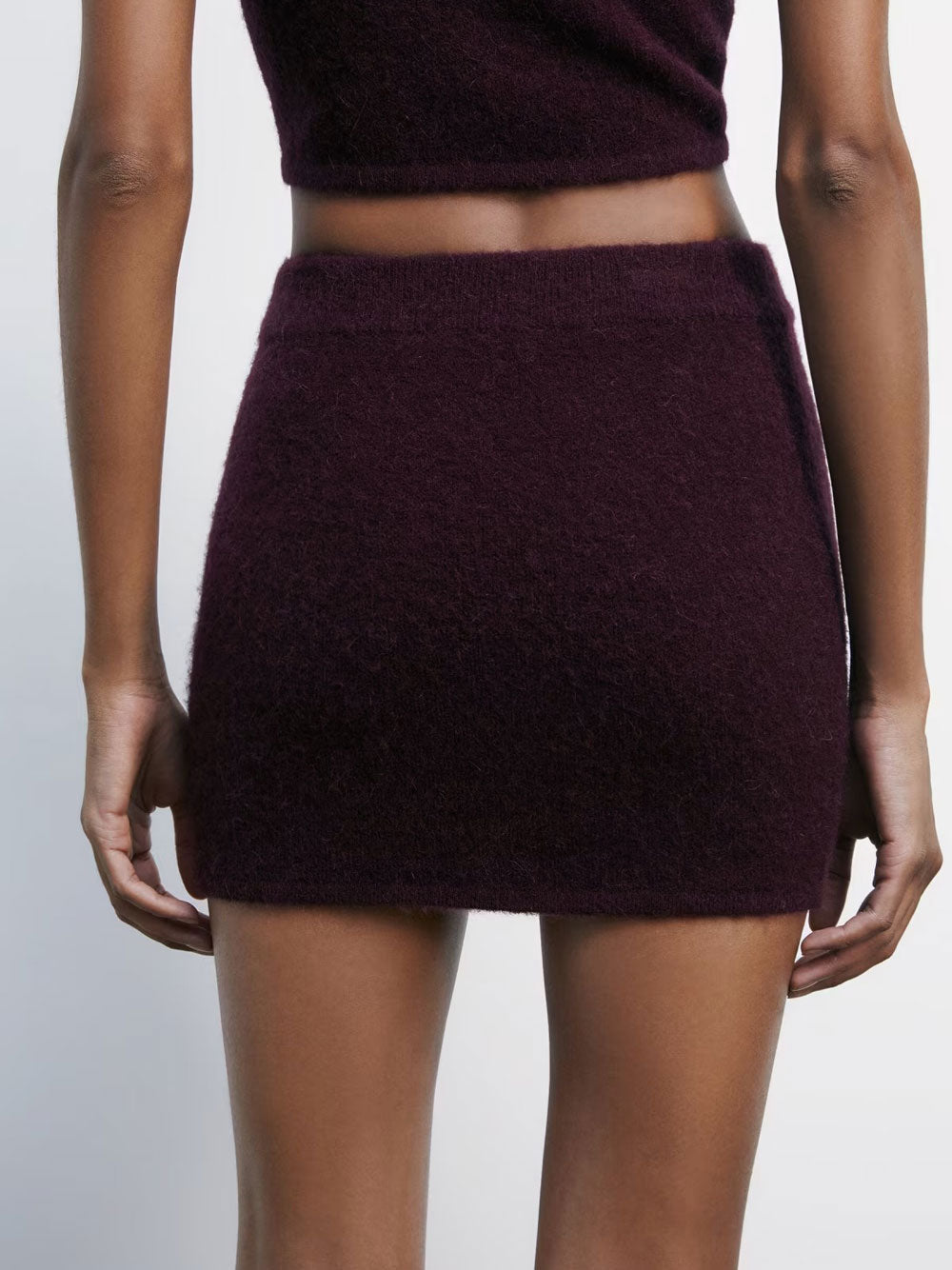 Gonna Mini Patrizia Pepe da Donna - Bordeaux