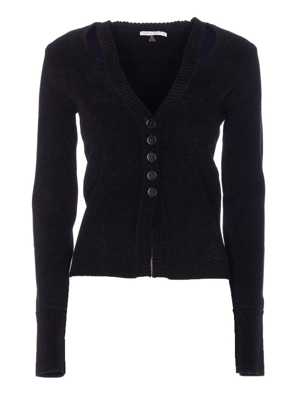 Cardigan Patrizia Pepe da Donna - Nero