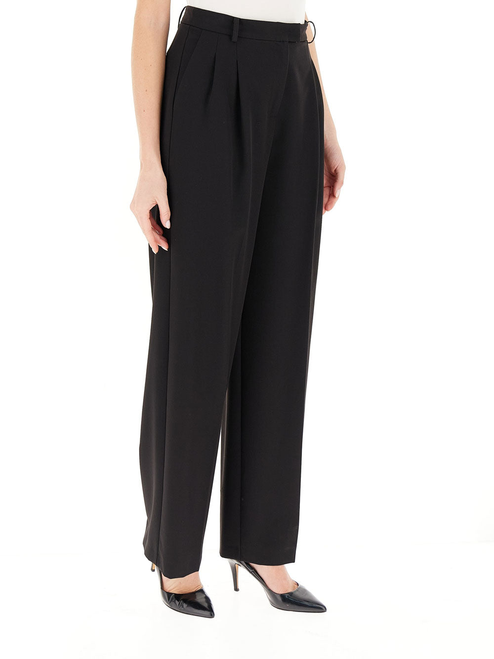 Pantalone Palazzo Patrizia Pepe da Donna - Nero