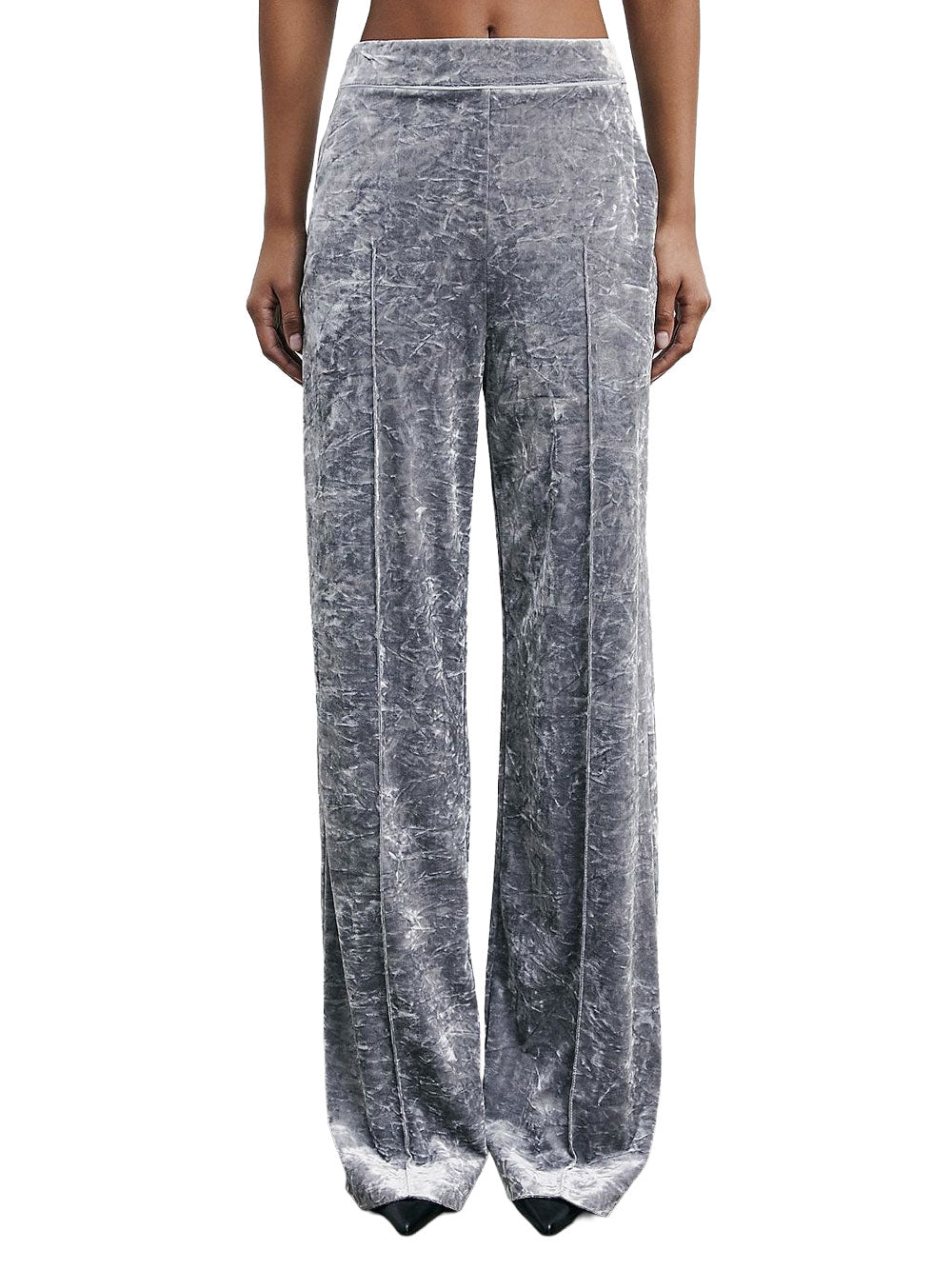 Pantalone Palazzo Patrizia Pepe da Donna - Argento