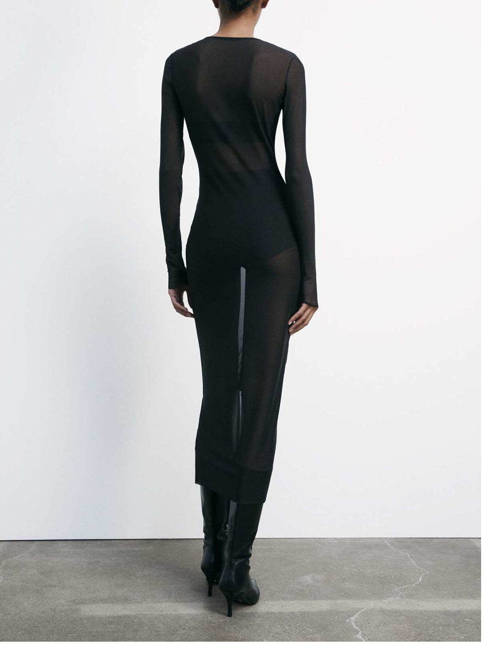 Vestito Longuette Patrizia Pepe da Donna - Nero