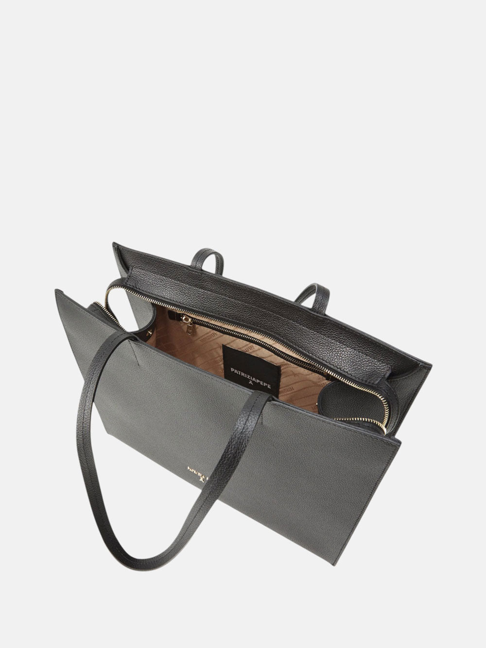 Borsa Shopper Patrizia Pepe da Donna - Nero