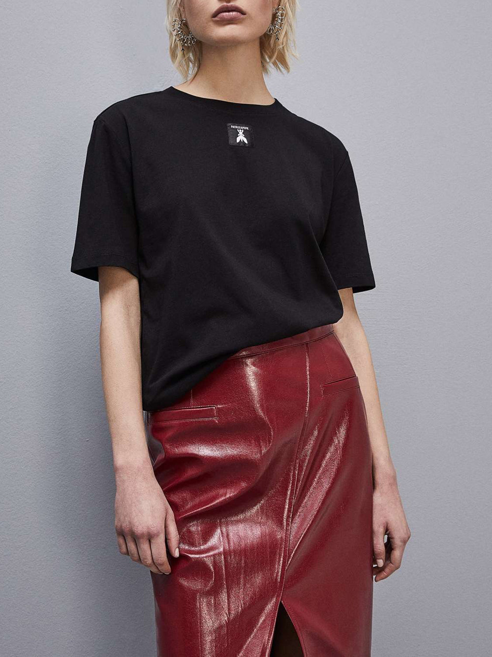 T-shirt Patrizia Pepe da Donna - Nero