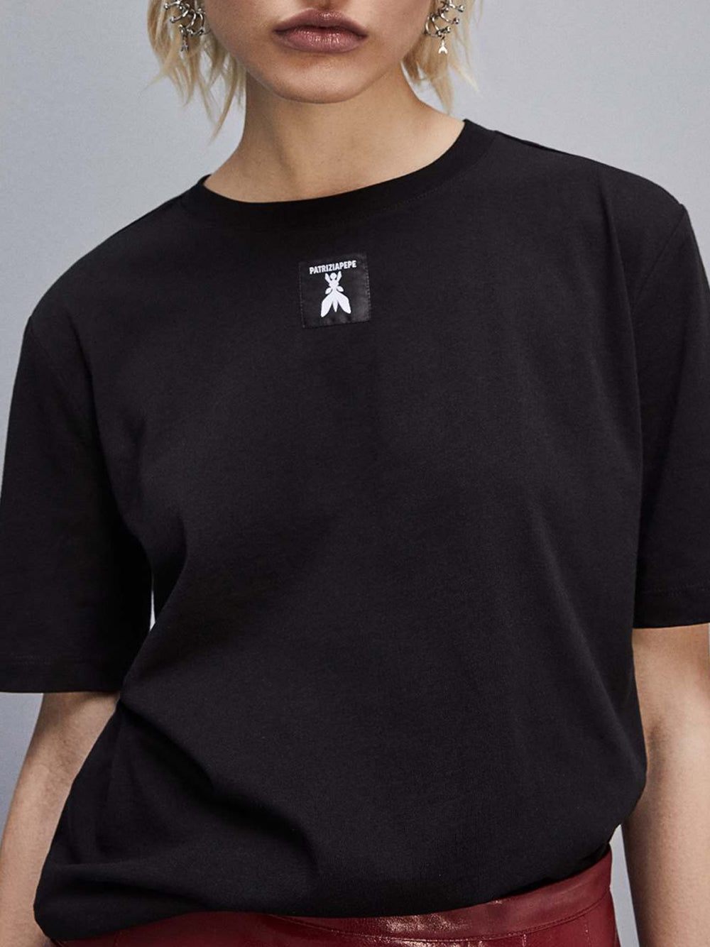 T-shirt Patrizia Pepe da Donna - Nero