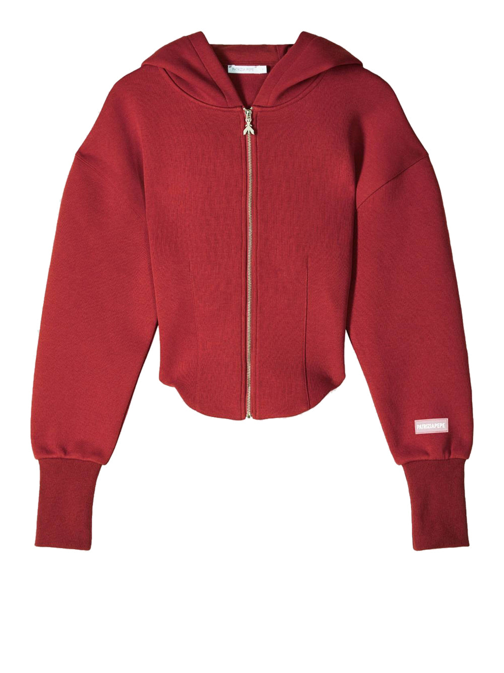 Felpa Zip Patrizia Pepe da Donna - Rosso