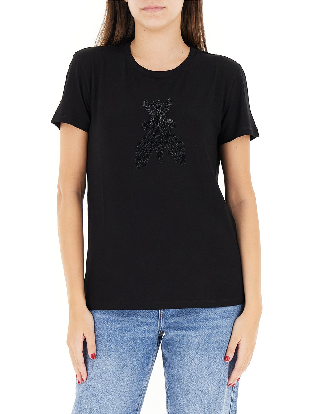 T-shirt Patrizia Pepe da Donna - Nero