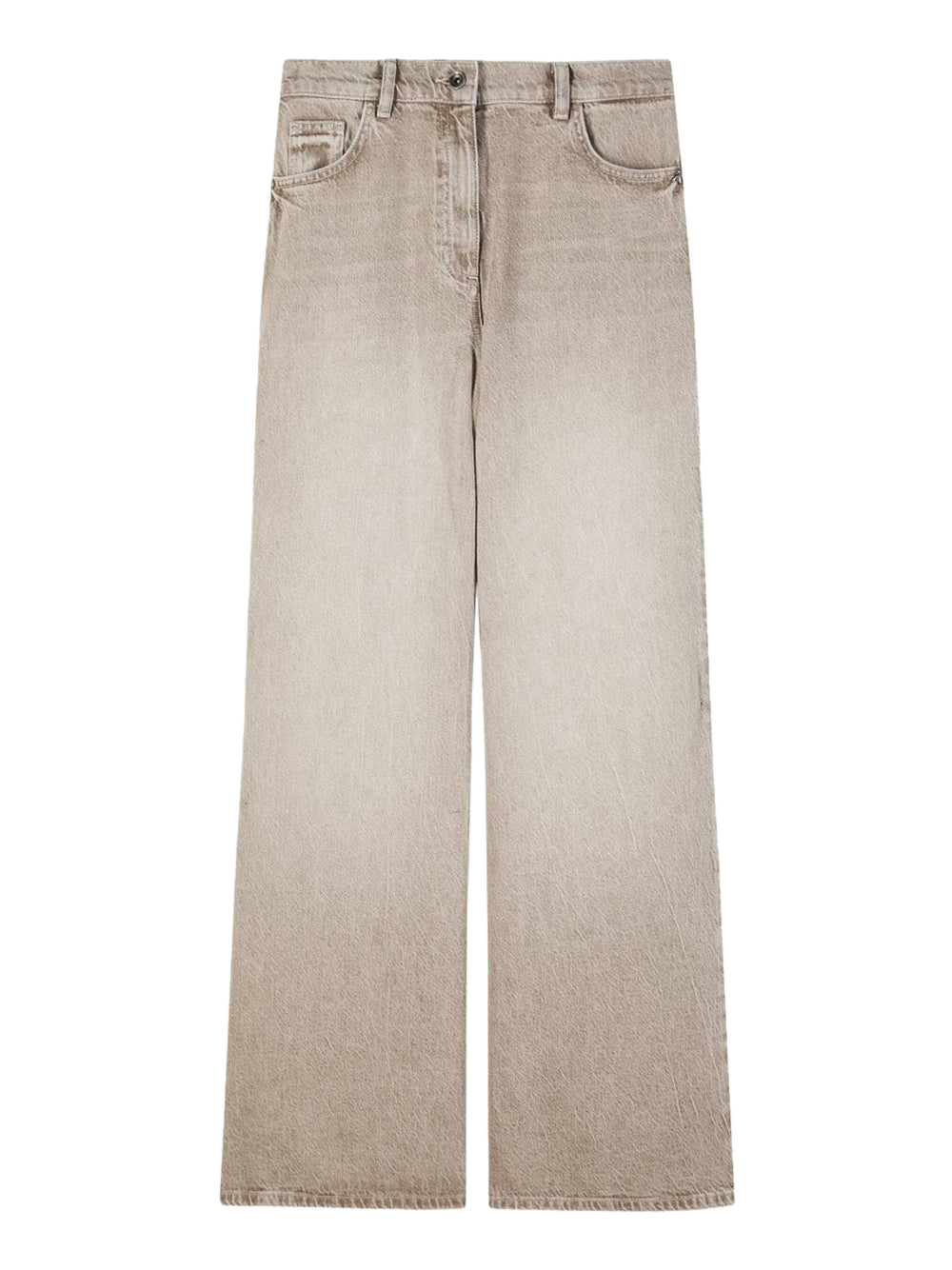 Jeans Wide Patrizia Pepe da Donna - Avorio