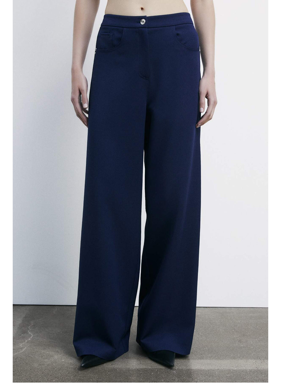 Pantalone Palazzo Patrizia Pepe da Donna - Blu