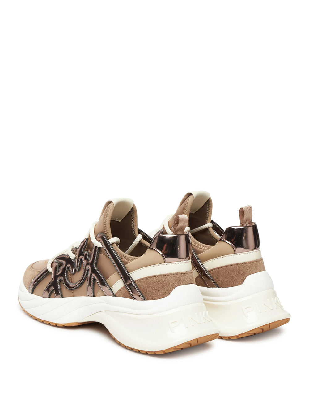 Sneakers Pinko Ariel da Donna - Marrone