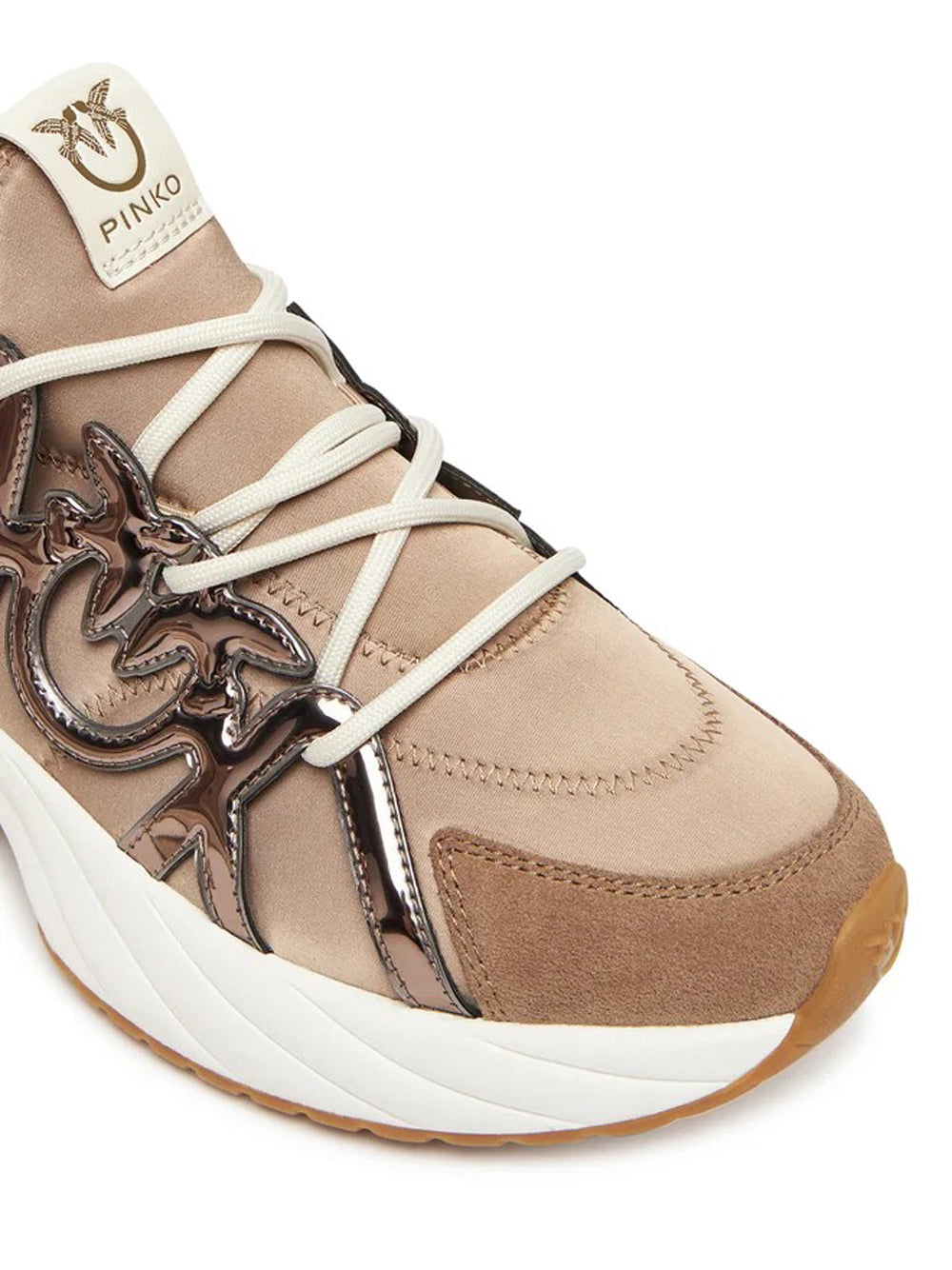 Sneakers Pinko Ariel da Donna - Marrone