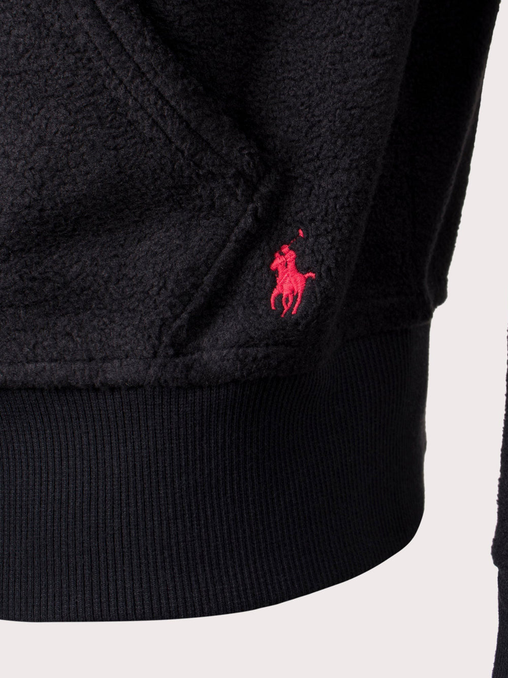 Felpa Zip Ralph Lauren da Uomo - Nero