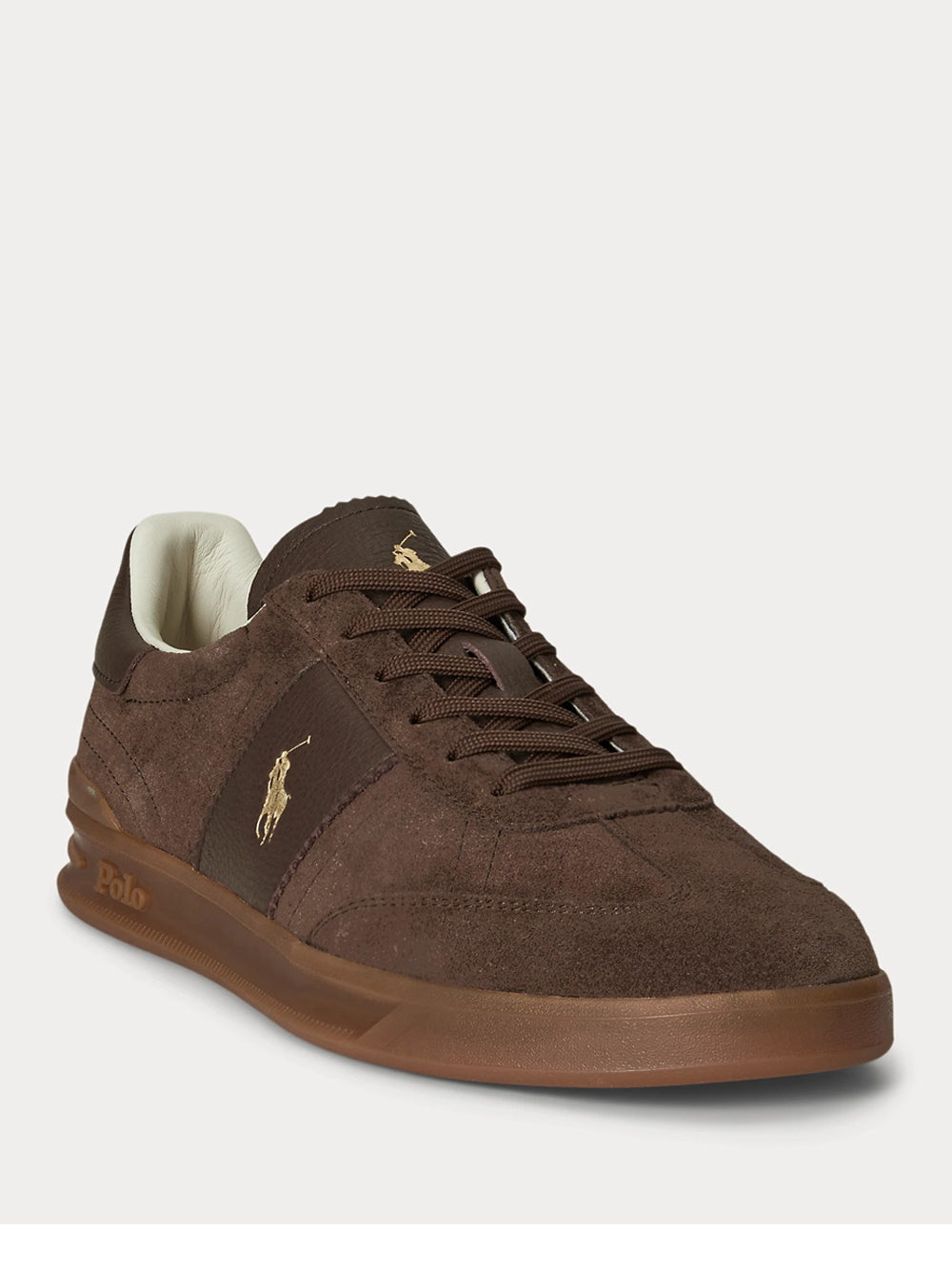 Sneakers Ralph Lauren da Uomo - Marrone