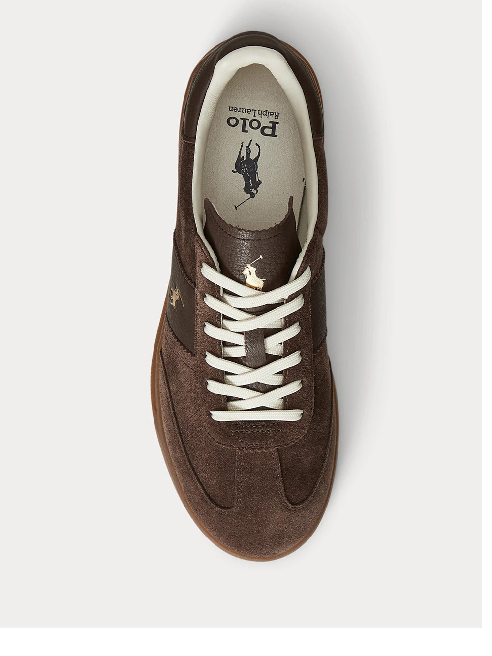 Sneakers Ralph Lauren da Uomo - Marrone