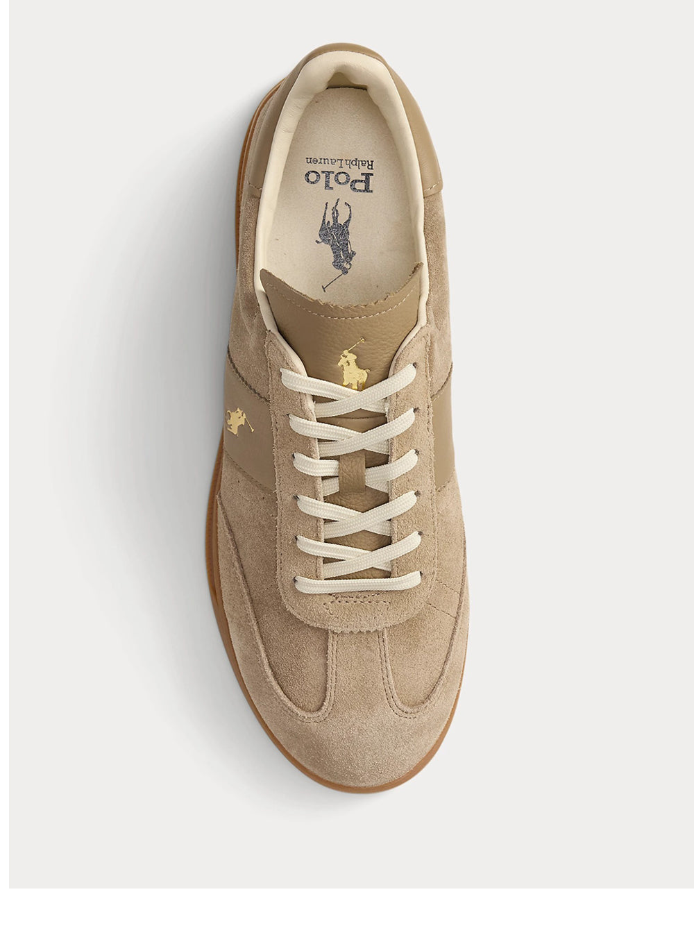 Sneakers Ralph Lauren da Uomo - Marrone
