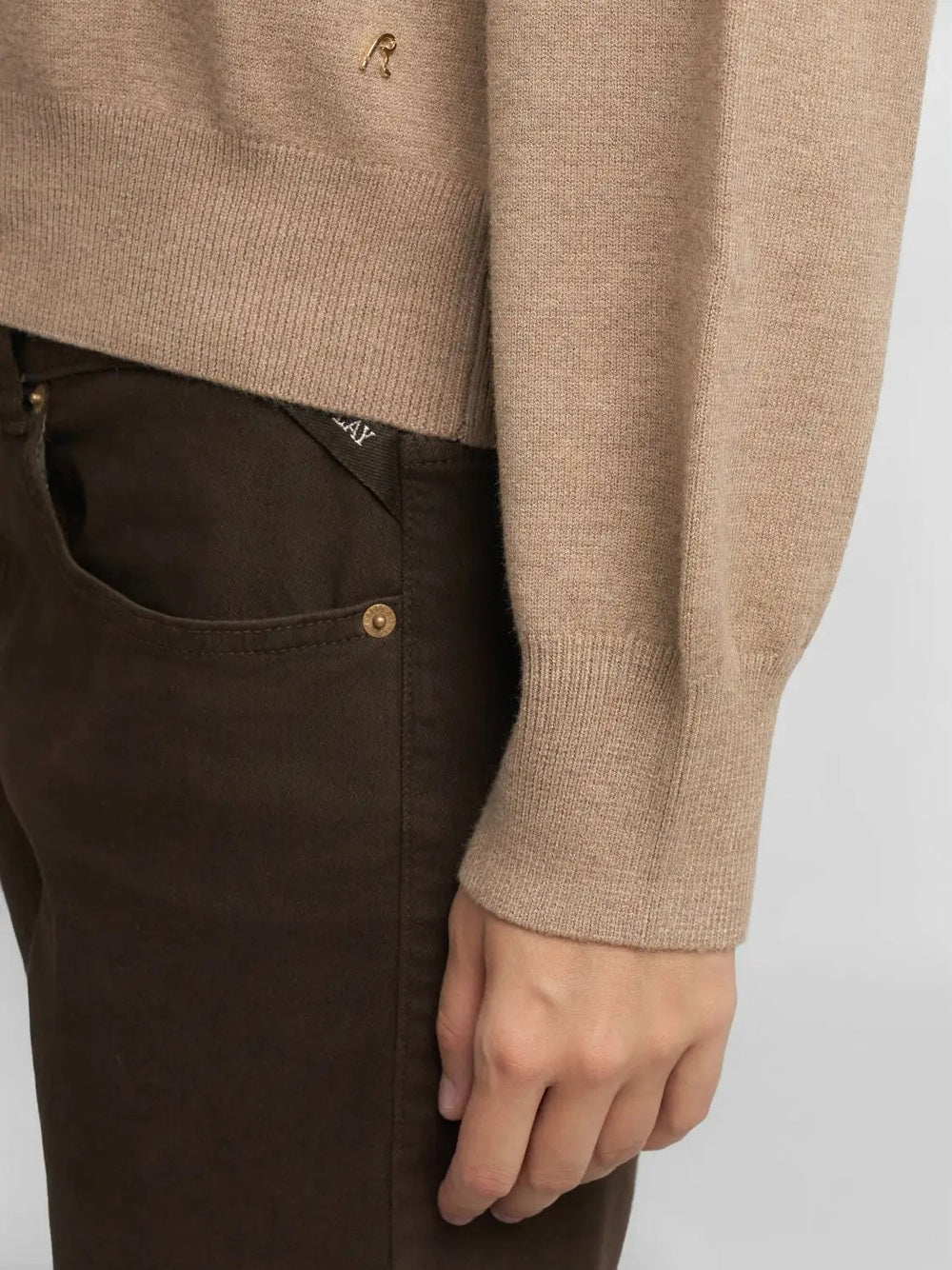 Pullover Replay da Donna - Beige