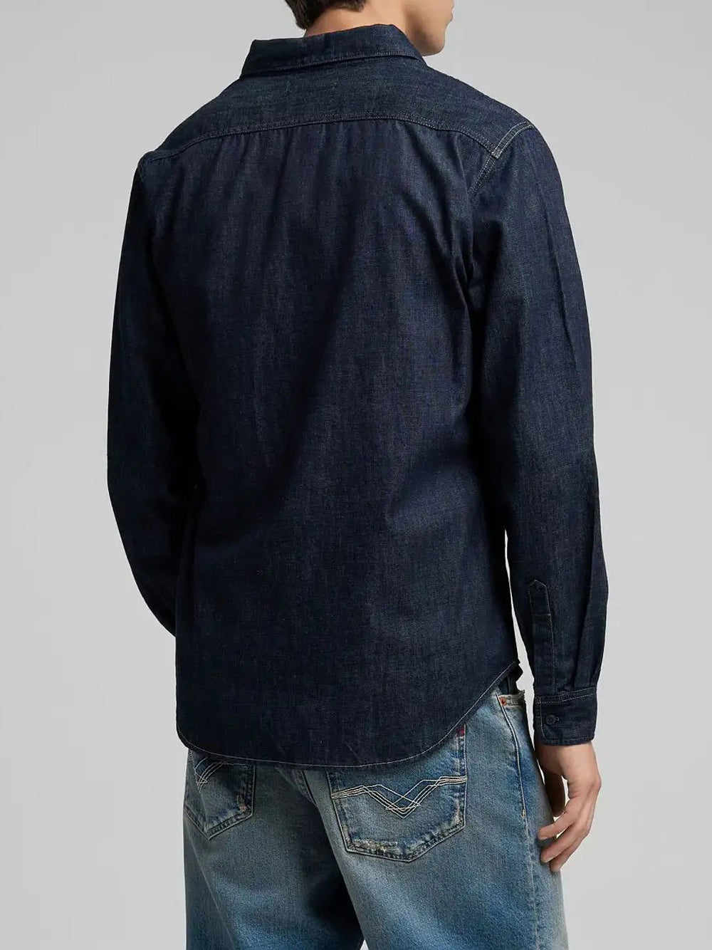 Camicia Jeans Replay da Uomo - Denim