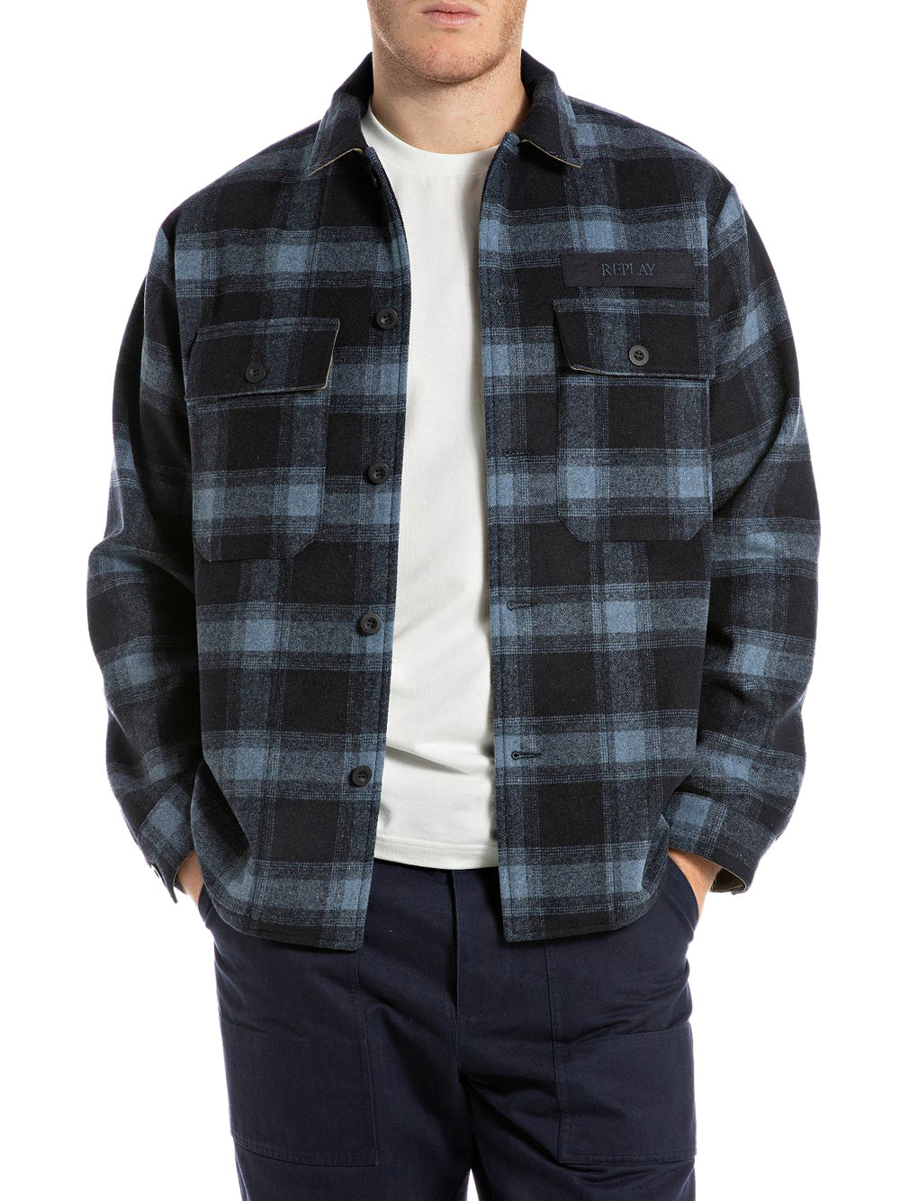 Giubbino Replay da Uomo - Blu