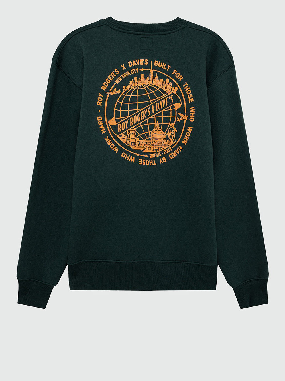 Felpa Roy Rogers Crew Neck da Uomo - Verde