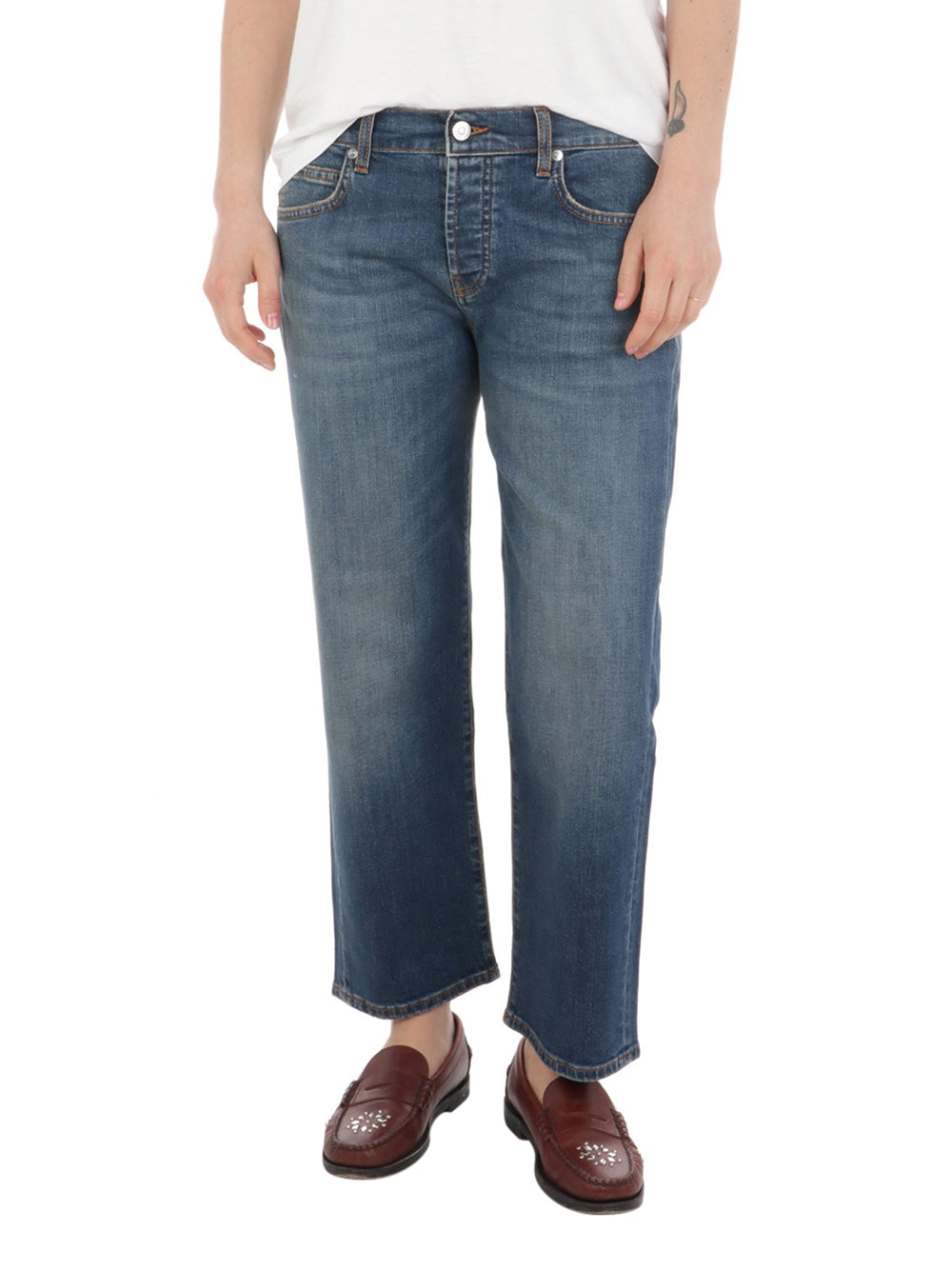 Jeans Boyfriend Roy Rogers da Donna - Denim