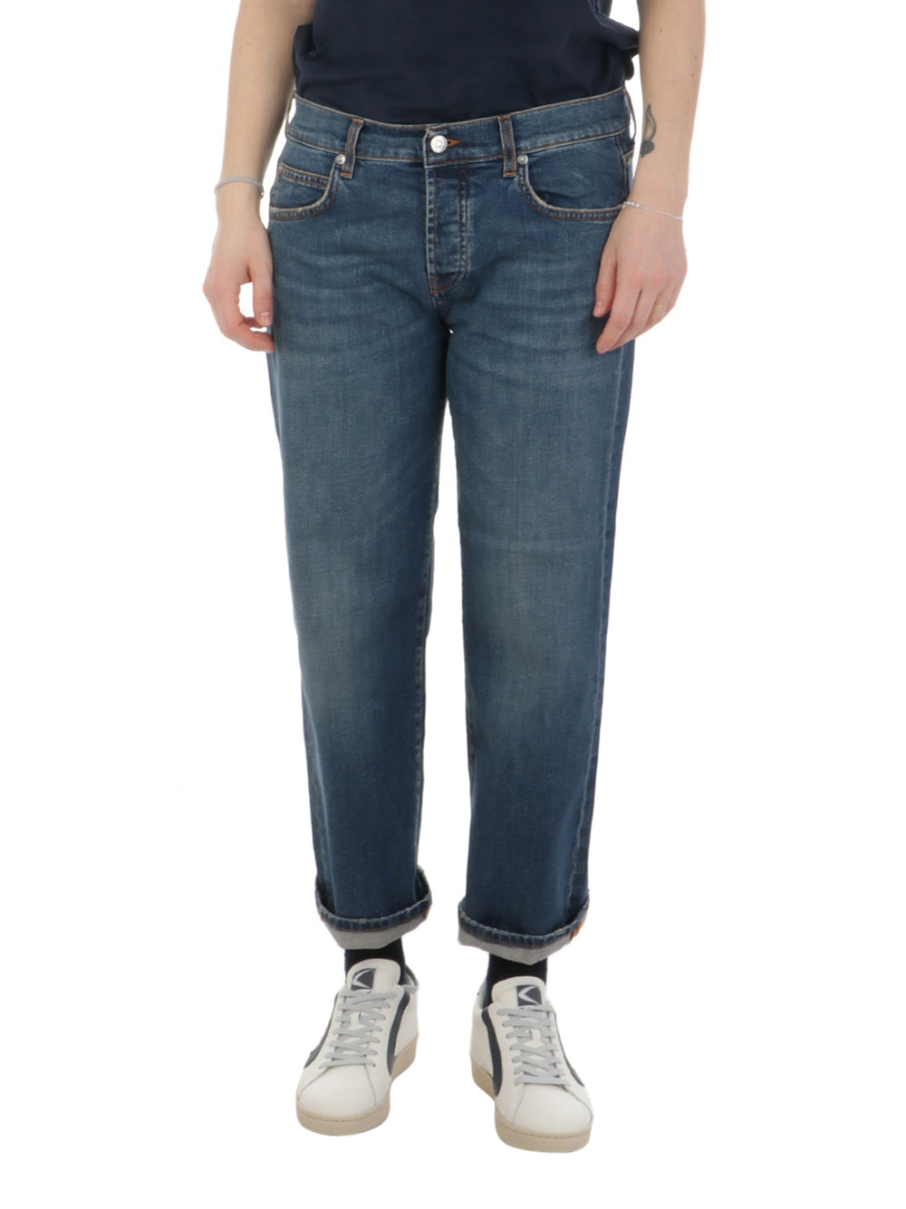 Jeans Boyfriend Roy Rogers da Donna - Denim