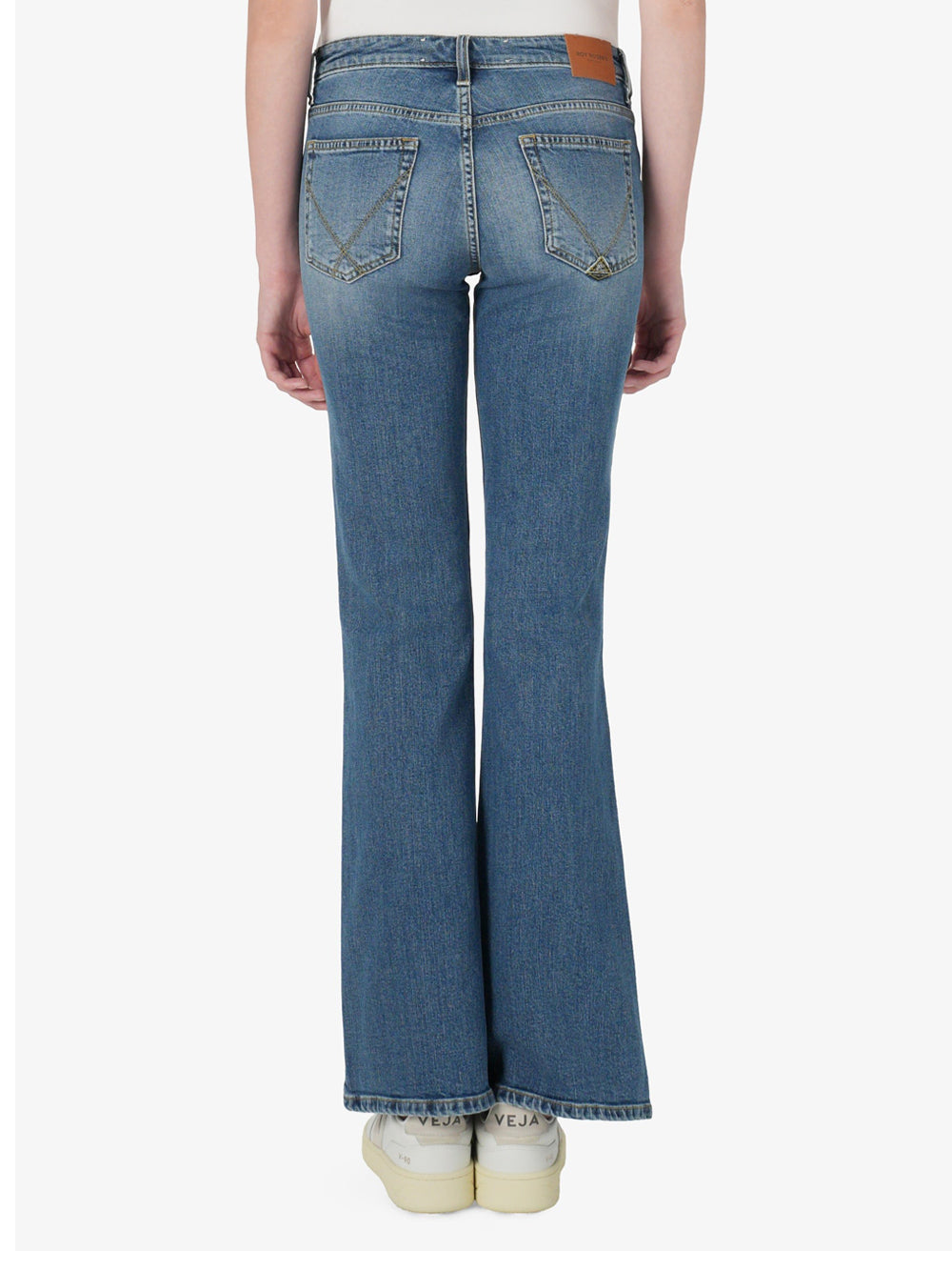 Jeans a Zampa Roy Rogers da Donna - Denim