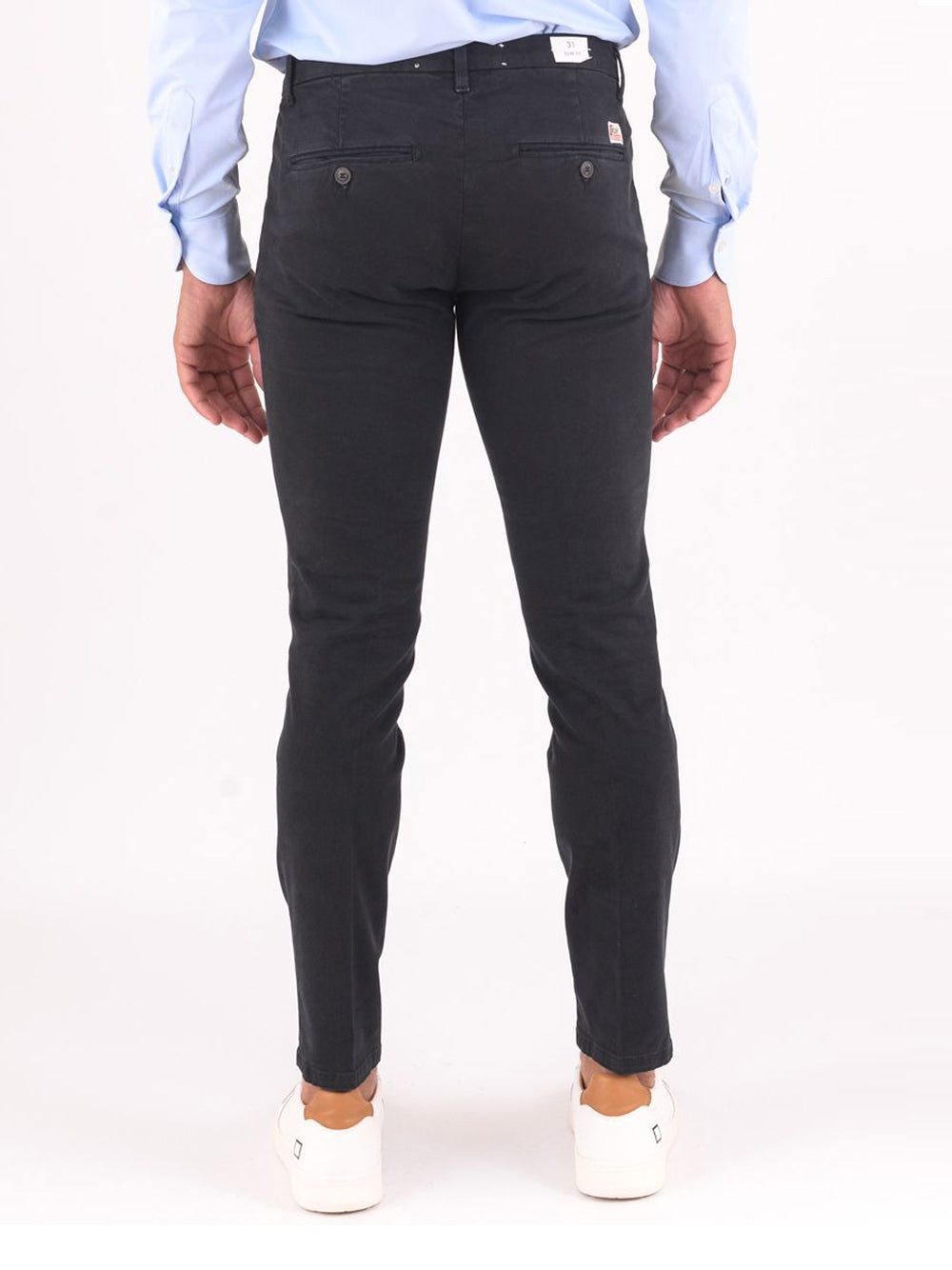 Pantalone Chino Roy Rogers New Rolf da Uomo - Blu