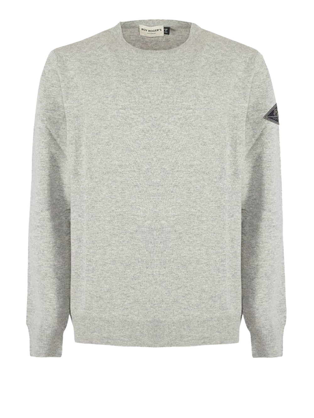Pullover Roy Rogers Crew Neck da Uomo - Grigio