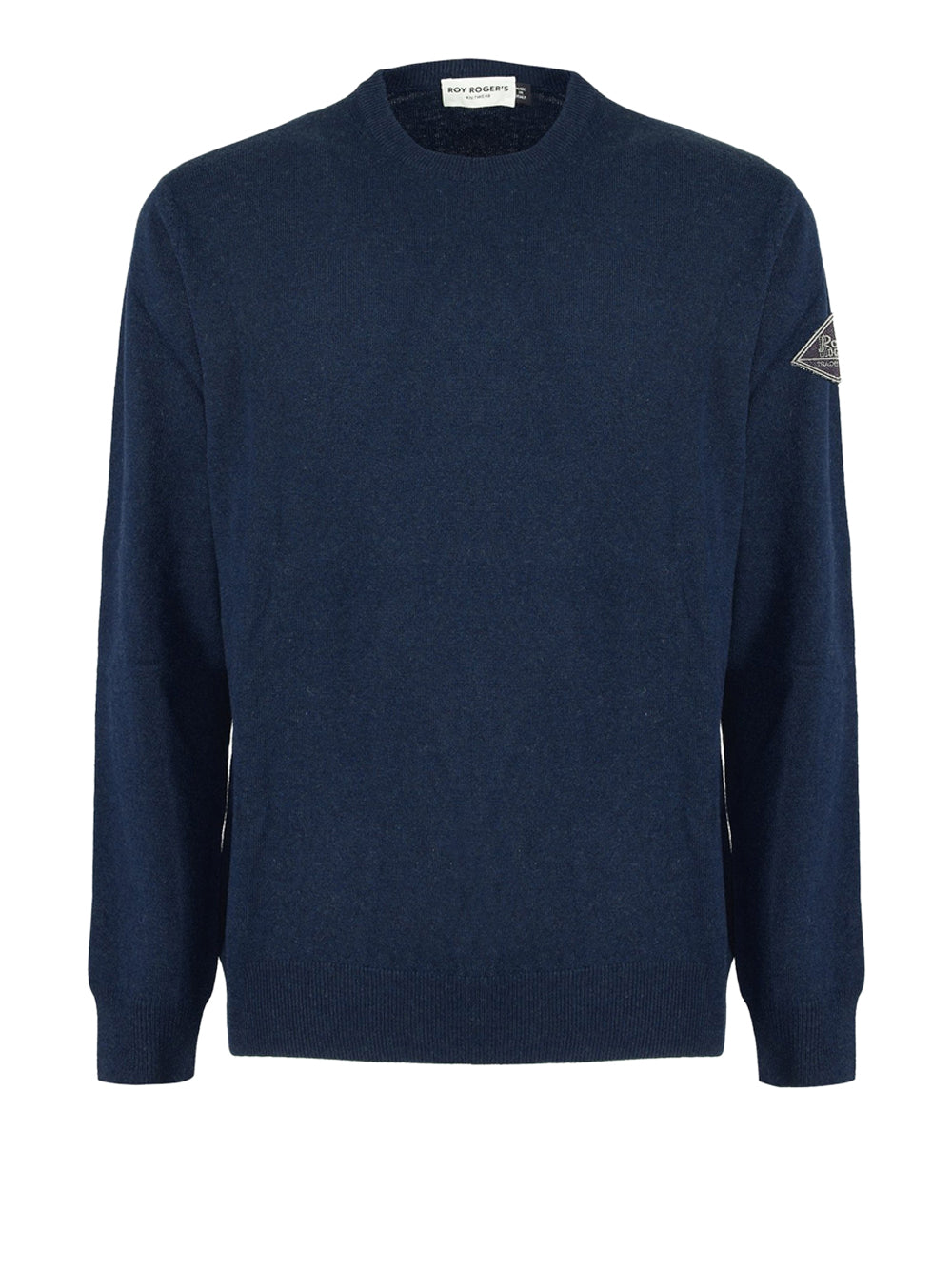 Pullover Roy Rogers Crew Neck da Uomo - Blu