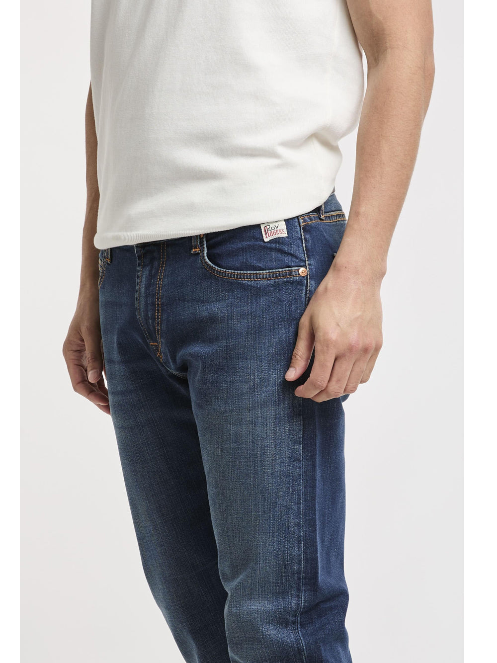 Jeans Slim Roy Rogers 527 da Uomo - Denim