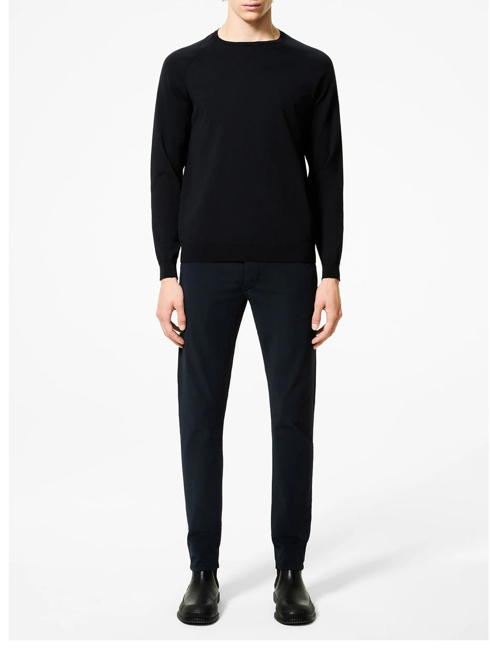 Pullover Rrd Amos da Uomo - Nero