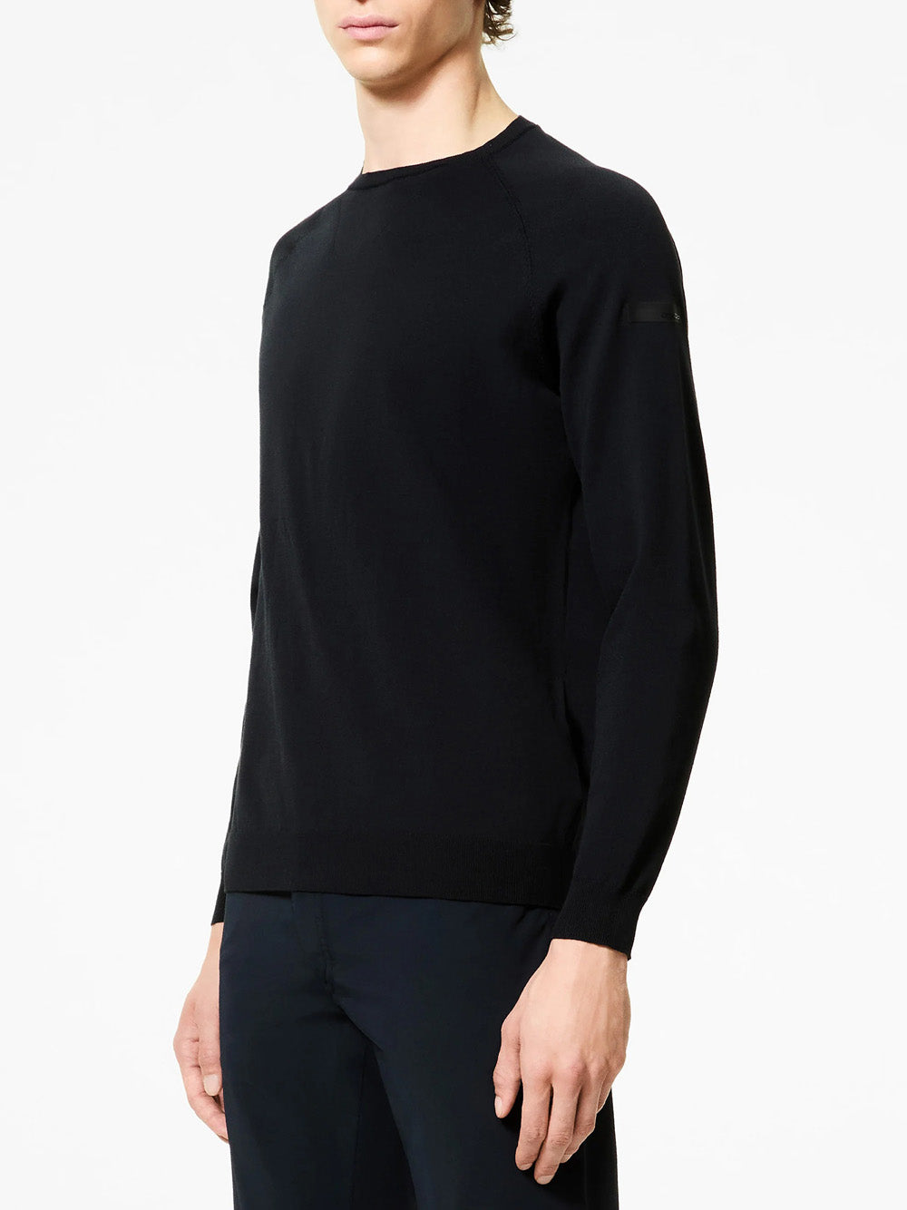 Pullover Rrd Amos da Uomo - Nero