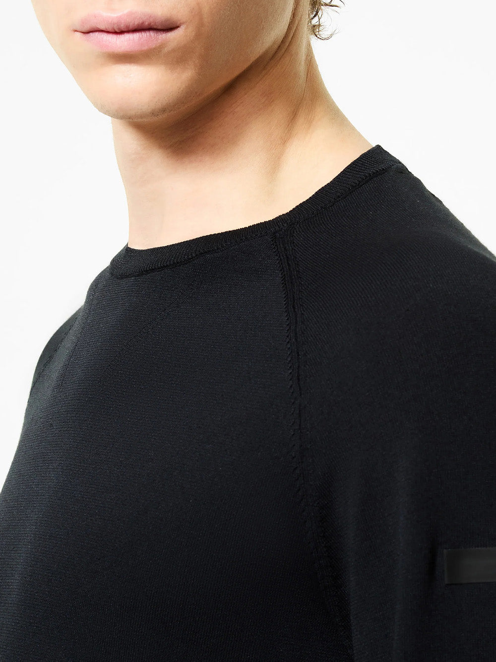 Pullover Rrd Amos da Uomo - Nero