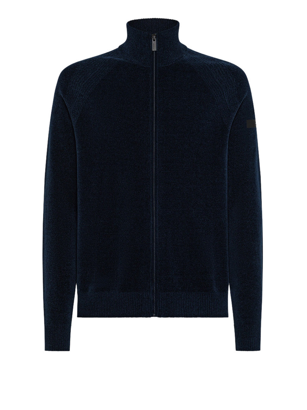 Felpa Zip Rrd Velvet da Uomo - Blu