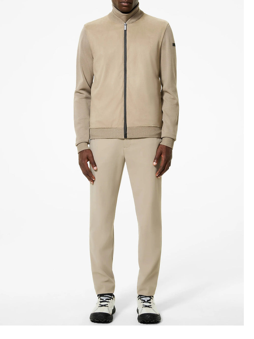 Felpa Zip Rrd Nabucco da Uomo - Marrone