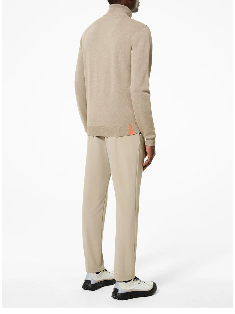 Felpa Zip Rrd Nabucco da Uomo - Marrone