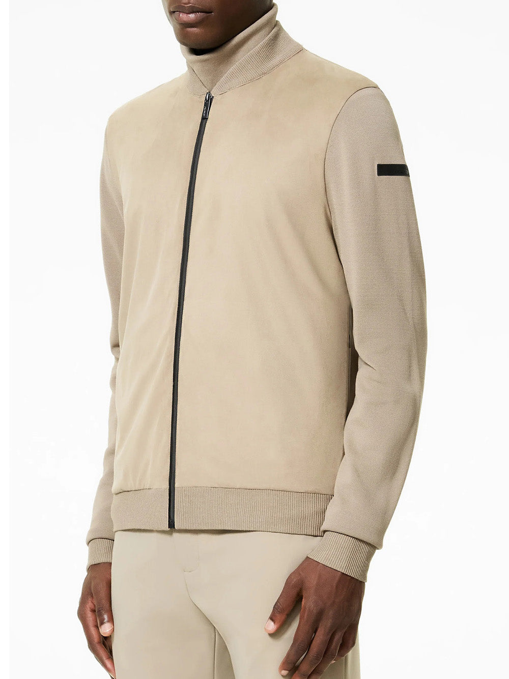 Felpa Zip Rrd Nabucco da Uomo - Marrone