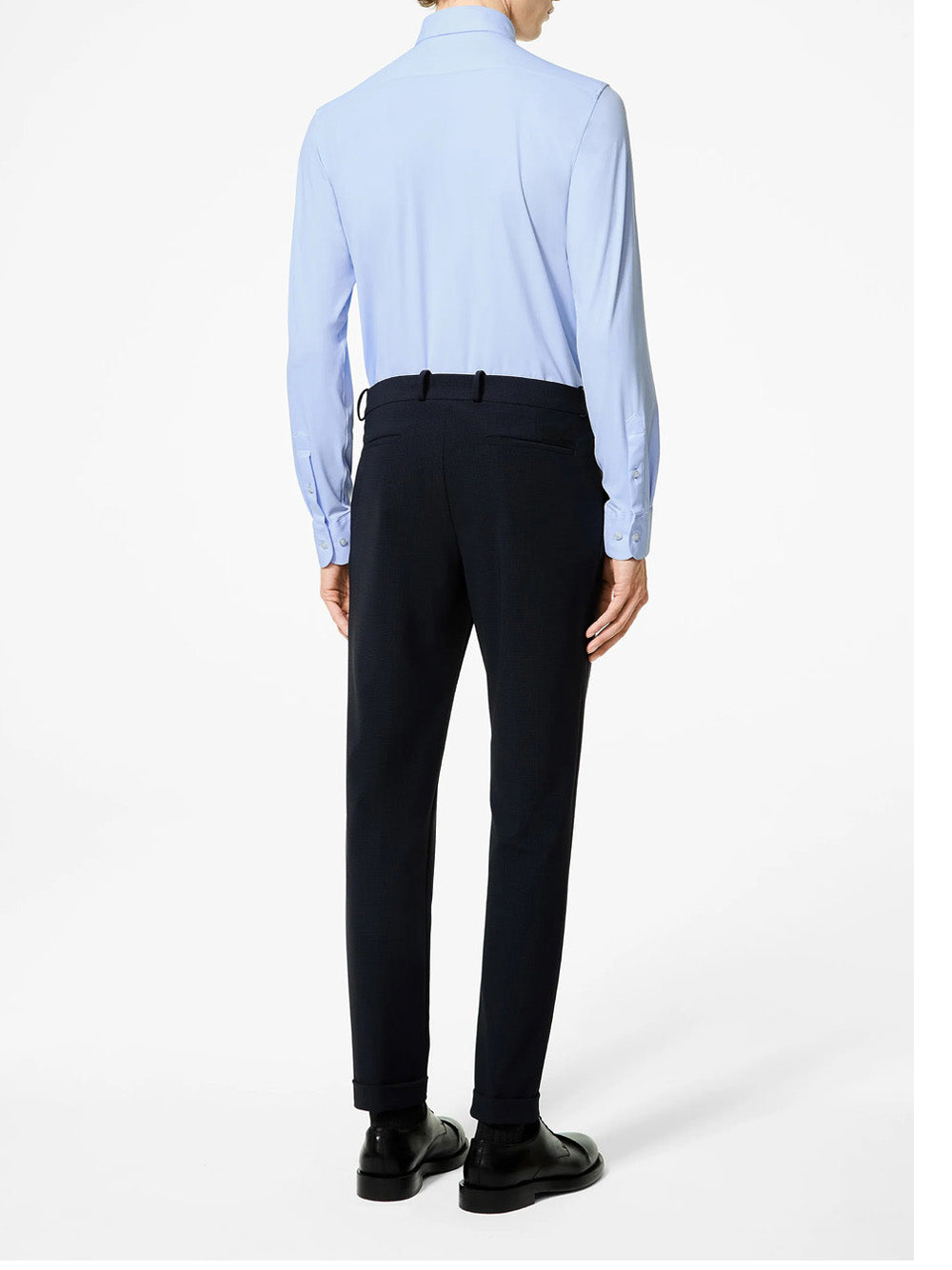 Camicia Classica Rrd Oxford da Uomo - Celeste