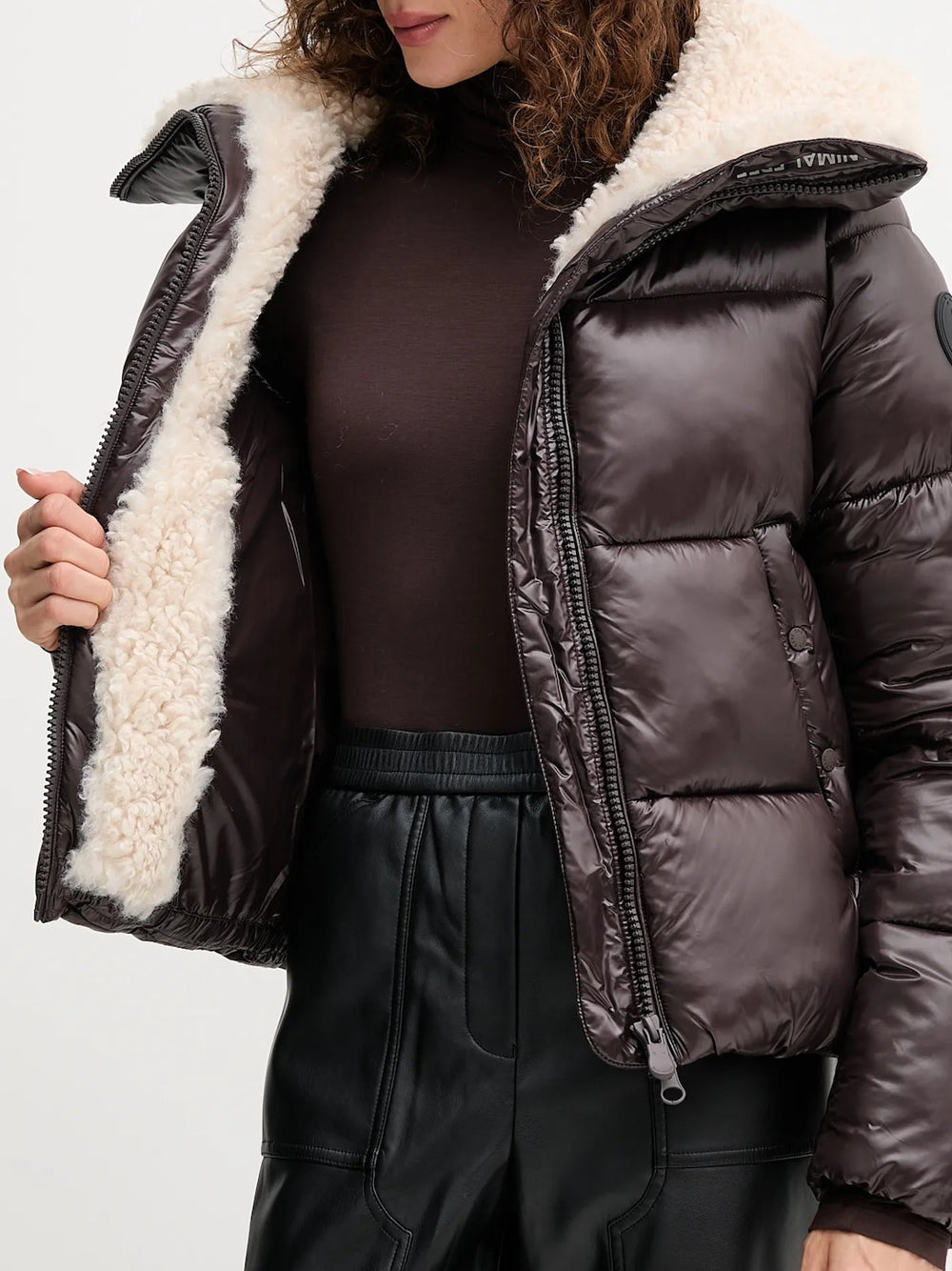 Piumino Save The Duck Moma da Donna - Marrone