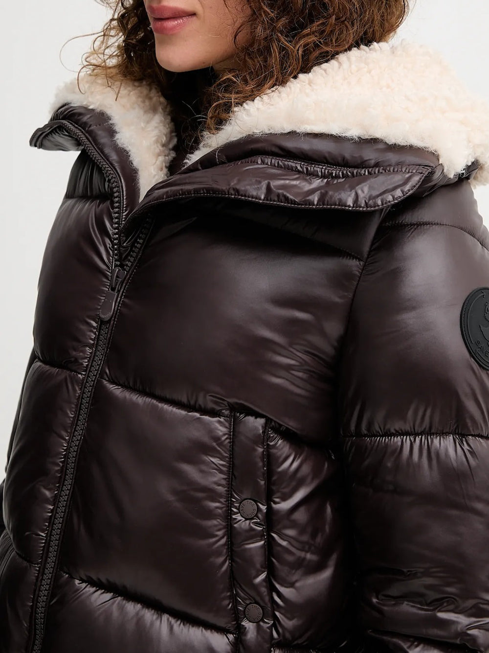 Piumino Save The Duck Moma da Donna - Marrone