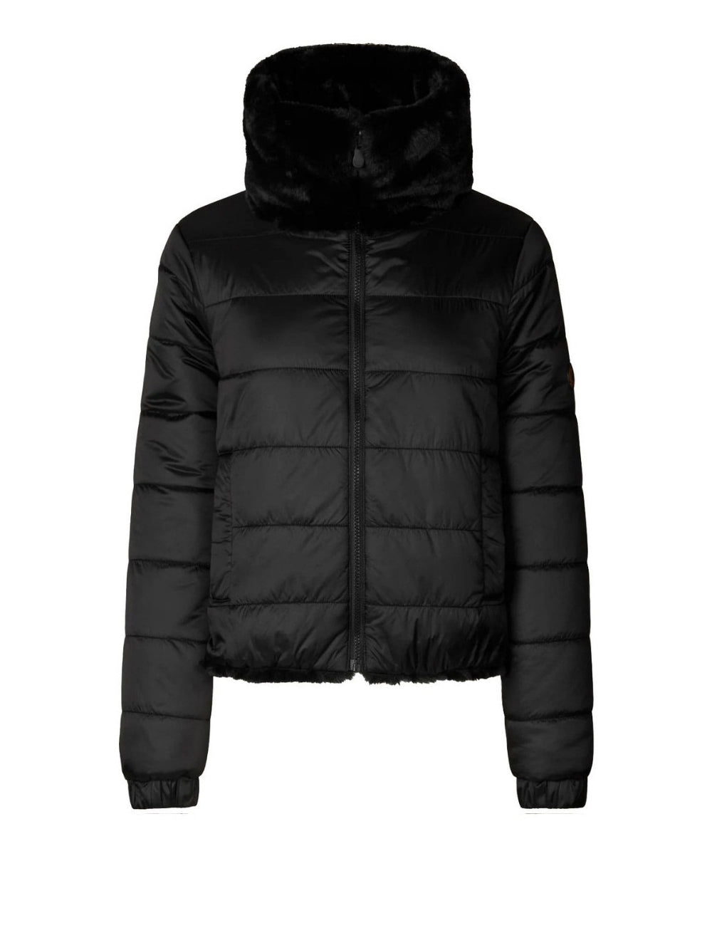 Pelliccia Save The Duck Jeon Rev da Donna - Nero