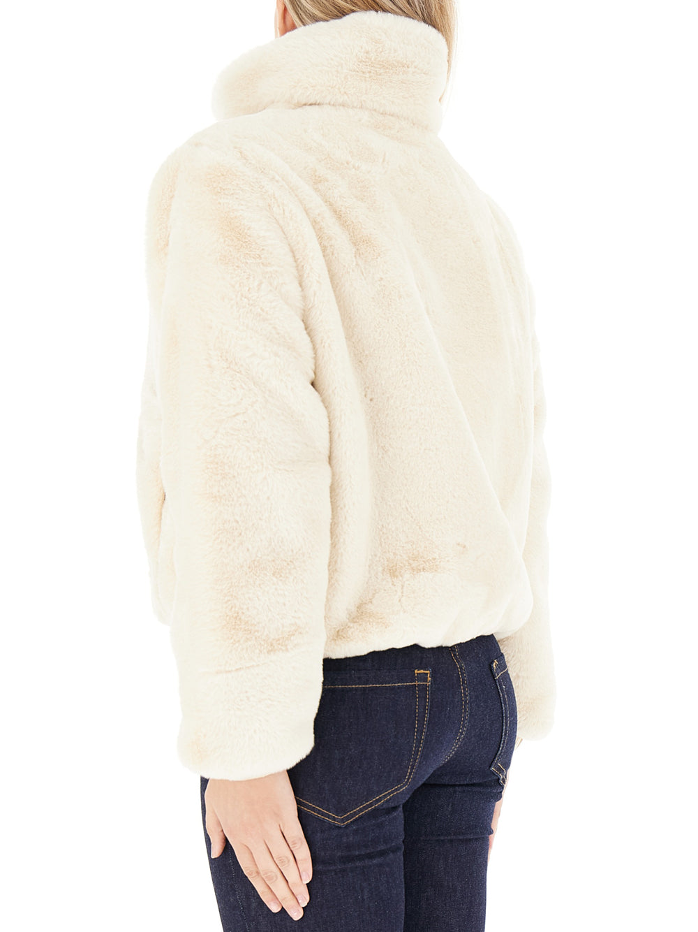 Pelliccia Save The Duck Jeon Rev da Donna - Avorio