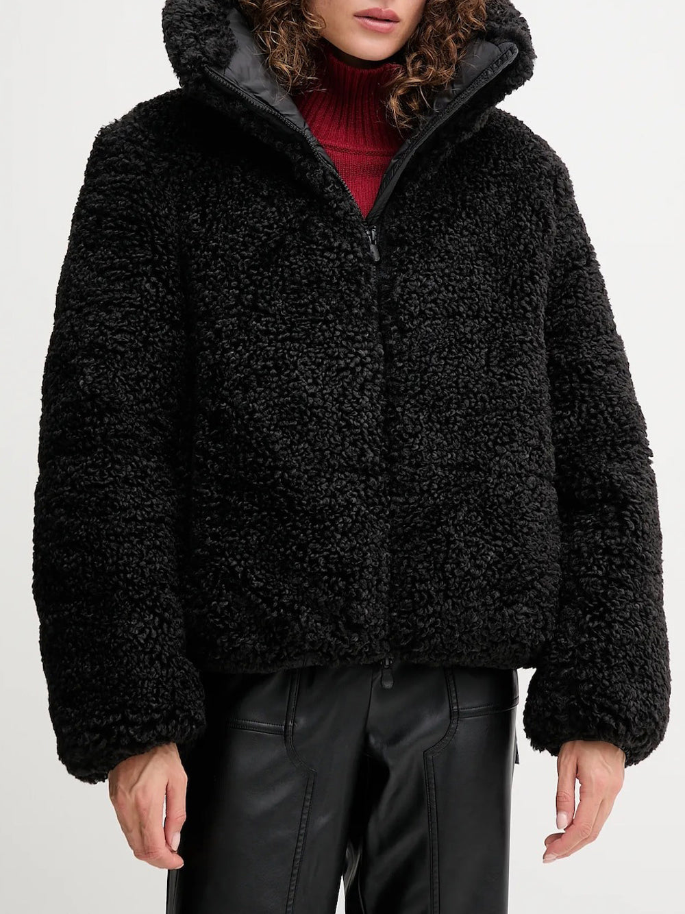 Pelliccia Save The Duck Kennie da Donna - Nero