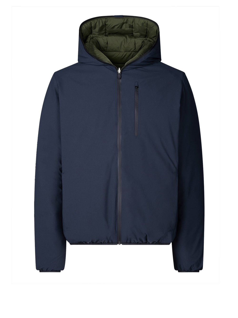 Giubbotto Save The Duck Ezra Rev da Uomo - Verde Blu