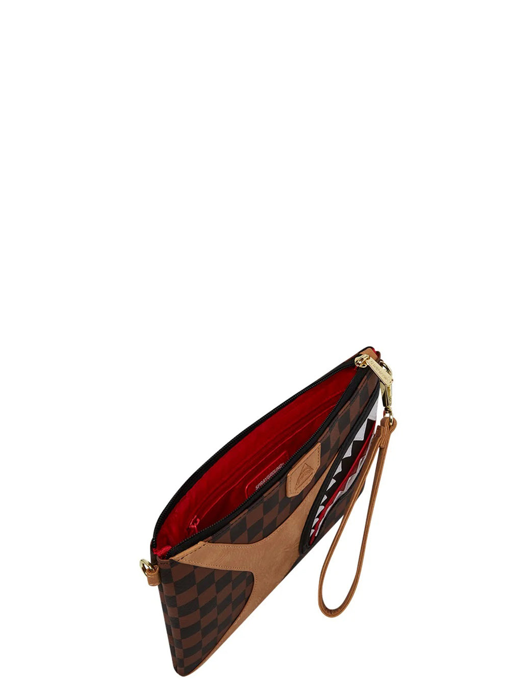 Sprayground Borsa Pochette UNISEX Mod. B7994 Moro Marrone