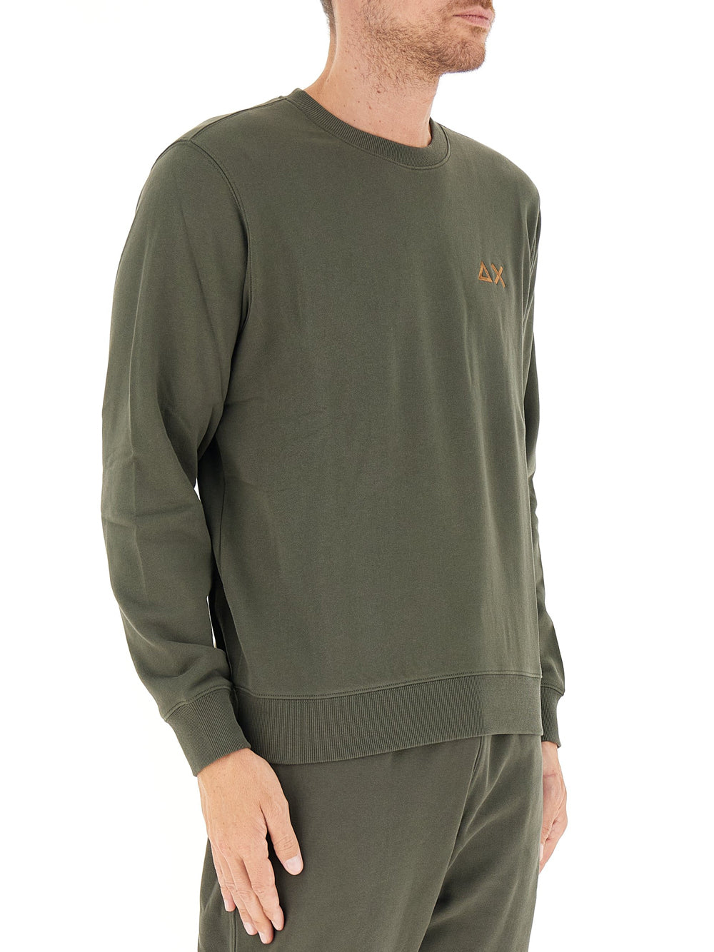 Felpa Sun68 da Uomo - Verde