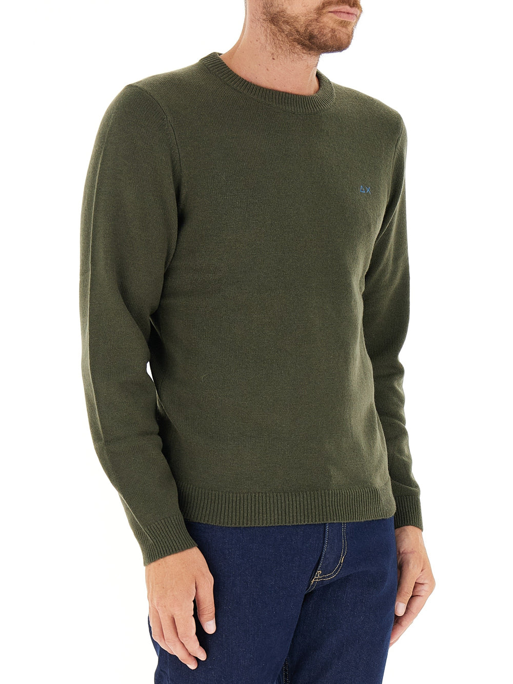 Pullover Sun68 da Uomo - Verde