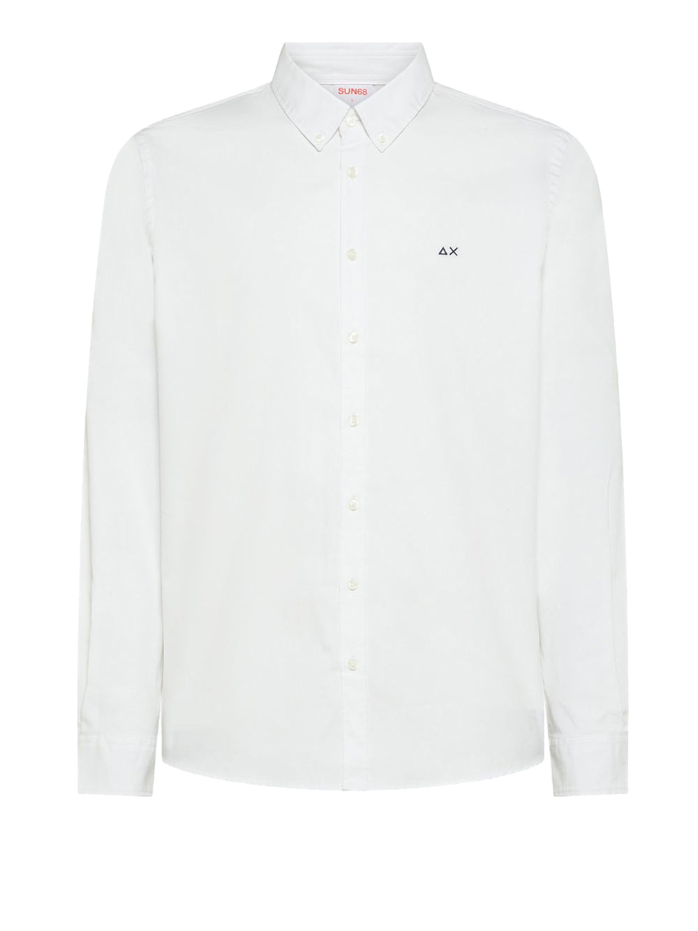 Camicia Classica Sun68 da Uomo - Bianco