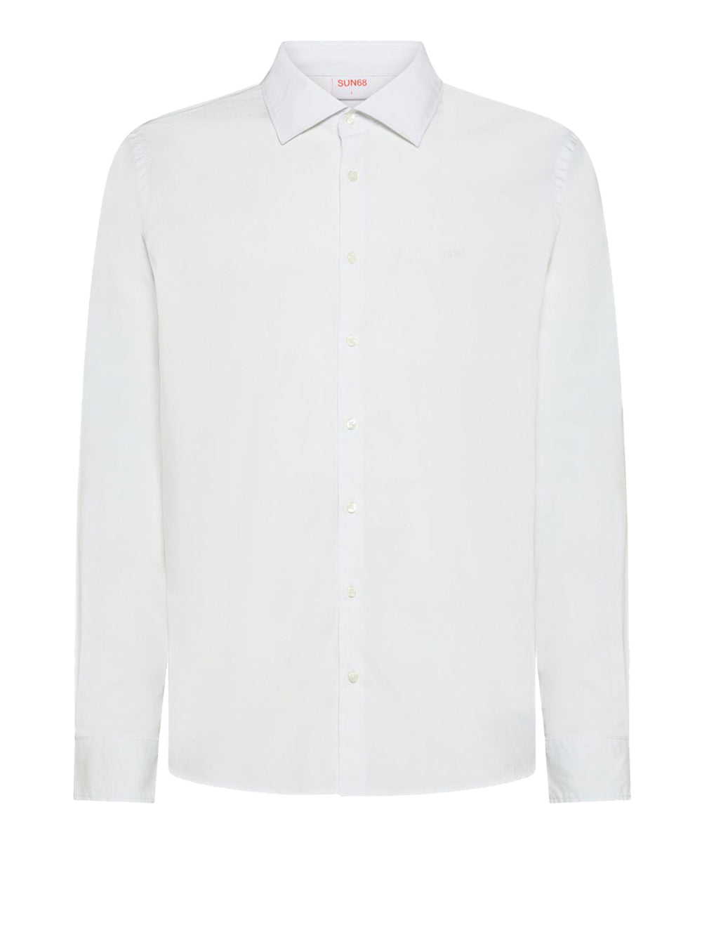 Camicia Classica Sun68 da Uomo - Bianco